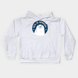 Seal Of Approval Kids Hoodie